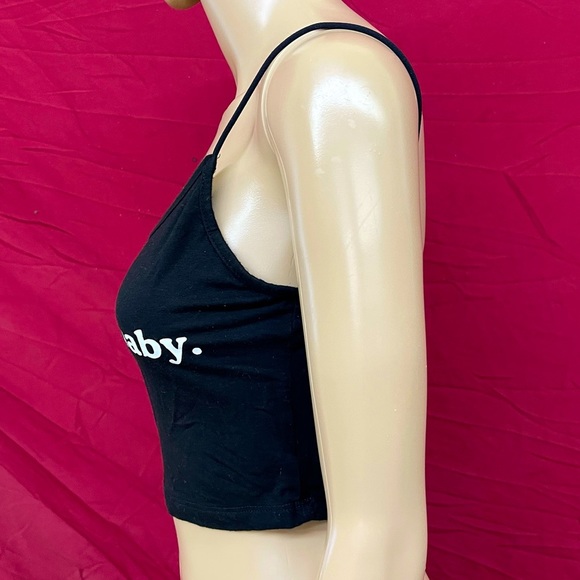 Your Loss Baby!! Attitude Spaghetti Strap Crop Cami Top Size Medium - Picture 2 of 5